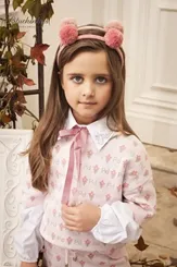 BLUSA AMPLA TRICOT ESTAMPA FLORZINHA PITUCHINHUS  24095