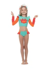 BIQUINI CROPPED KIDS GABI SIRI BUBBLE SIRI 37451