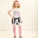 CONJUNTO BLUSA E CALÇA CORAÇÃO