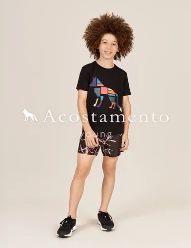 CAMISETA YOUNG LOBO COLORIDO ACOSTAMENTO 95402017