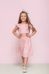 SAIA SHORT TRICOLINE PATCHES FLORES PITUCHINHUS 24661