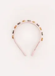 ARCO TRICOT PEDRAS COLORIDAS PITUCHINHUS 24721