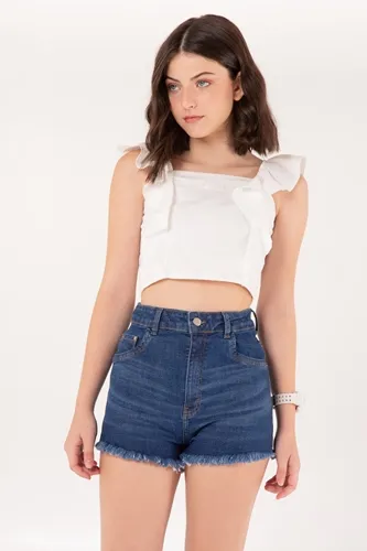 SHORT BOYFRIEND COM BARRA DESFIADA DIMY SHO83095