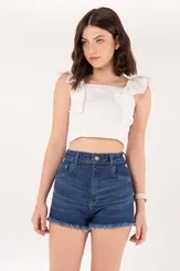 SHORT BOYFRIEND COM BARRA DESFIADA DIMY SHO83095