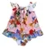 VESTIDO ELASTICO DECOTE FLOR HORTENCIA PRECOCE BVT3417