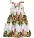 VESTIDO BABADINHO ESTAMPA FOLHAGEM PRECOCE M1VT3462