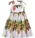 VESTIDO BABADINHO ESTAMPA FOLHAGEM PRECOCE M1VT3462