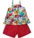 CONJUNTO BLUSA COM SHORT ESTAMPA SALADA DE FRUTAS PRECOCE LCJ3524