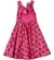 VESTIDO DETALHE DECOTE COSTA ESTAMPA CEREJA COM POA PRECOCE M6VT3489