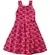 VESTIDO DETALHE DECOTE COSTA ESTAMPA CEREJA COM POA PRECOCE M6VT3489