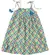 VESTIDO PALA E ALÇA DE AMARRAÇÃO BARRADO PRECOCE M6VT3487