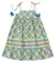 VESTIDO PALA E ALÇA DE AMARRAÇÃO BARRADO PRECOCE M6VT3487