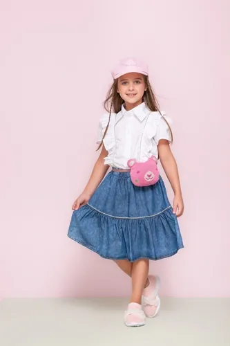 CAMISA TRICOLINE BABADOS E CRISTAL PITUCHINHUS 24639