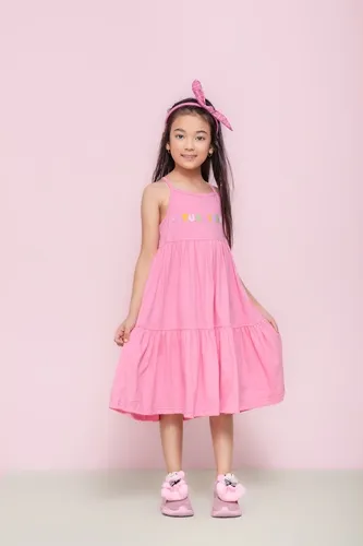 VESTIDO ALÇA BABADOS PATCHES PITCHINHUS 24656