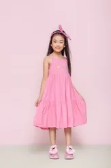 VESTIDO ALÇA BABADOS PATCHES PITCHINHUS 24656