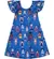 VESTIDO ALÇA BABADO ESTAMPA AMIGAS PRECOCE M6VT3500