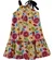 VESTIDO BABADO ESTAMPA RODA DE FLORES LVT3555