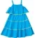 VESTIDO BABADOS NO GALLES PRECOCE LVT3551