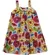 VESTIDO PALA ABAULADA ESTAMPA RODA DE FLORES PRECOCE M1VT3478