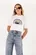 T-SHIRT CROPPED  OVER COM ESTAMPA ARCO IRIS DIMY TSH83127