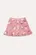 SAIA SHORT LIGHT ESTAMPADO URSOS E FLORES BABADO PITUCHINHUS 24672