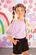 BLUSA MALHA ELÁSTICO CRISTAIS MANGA PERFUMARIA 25122