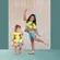 CONJUNTO BLUSA BABADO NAS MANGAS COM SHORT ESTAMPA MINHA CASA TEM RODINHAS PRECOCE M6CJ3453
