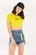 BLUSA JUSTA COM ABERTURA LATERAL E AMARRAÇÃO DIMY BLU83217