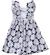 VESTIDO DECOTE COSTAS ESTAMPA MARGARIDAS PRECOCE M1VT3498