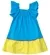 VESTIDO BABADO SOBREPOSTO NA ALÇA GALLES BARRA AMARELA PRECOCE M2VT3481