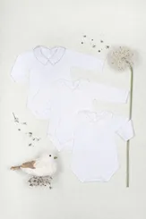 BODY AMBAR DETALHE BORDADO NA GOLA MINI LADY E MINI LORD 03454