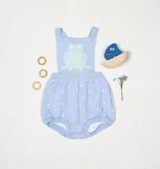 ROMPER DETALHE EM DESENHO SAPINHO TRICOT TOPAZIO MINI LORD 03463