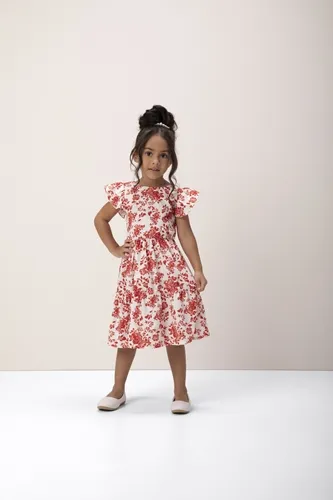 VESTIDO ROMANTICO DETALHE FRANZIDO MINI LADY 03238