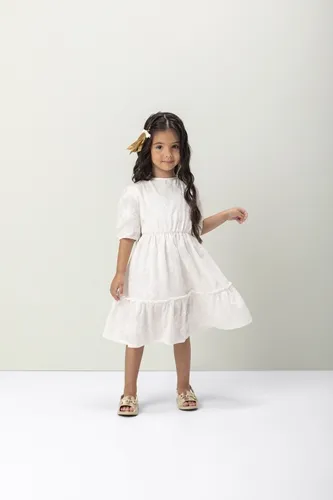 VESTIDO DETALHE MANGA BORDADO MINI LADY 03240