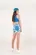 SHORT ESPORTIVO CLOCHARD ESTAMPA FLORAL DIMY SHO83082