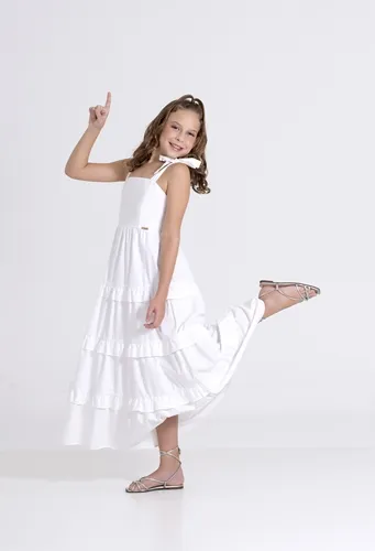 VESTIDO BABADOS GALLES PRECOCE LVT3633