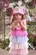 VESTIDO TULE BABADOS ARCO IRIS PITUCHINHUS 24850