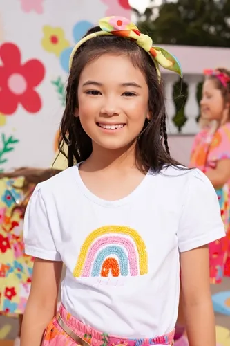 BLUSA COTTON ARCO IRIS VIDRILHO PITUCHINHUS 24912