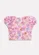 BLUSA CROPPED LIGHT ESTAMPADO MANGA BUFANTE PITUCHINHUS 24907