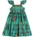 VESTIDO BABADO NA ALÇA ESTAMPA FLORESCER PRECOCE M2VT3620