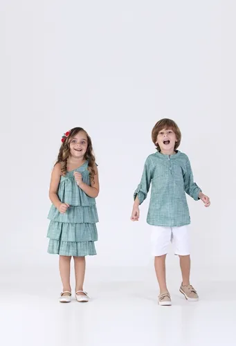 VESTIDO BABADOS UM OMBRO SÓ PRECOCE M6VT3624