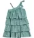 VESTIDO BABADOS UM OMBRO SÓ PRECOCE M6VT3624
