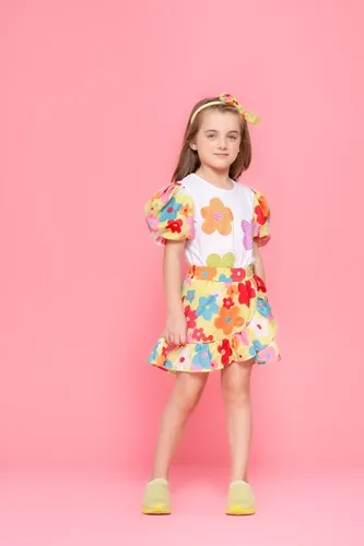 BLUSA COTTON FLORES MANGAS FLORAL PITUCHINHUS 24916