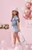 SHORT JEANS FINO MONOGRAMA CRISTAL PITUCHINHUS 24902