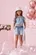 SHORT JEANS FINO MONOGRAMA CRISTAL PITUCHINHUS 24902