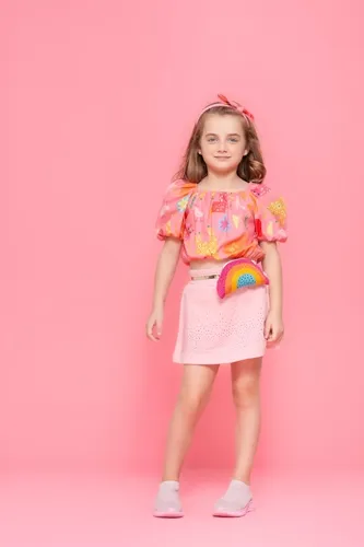 BLUSA CIGANINHA TRICOLINE ESTAMPA ANIMAIS PITUCHINHUS 24922