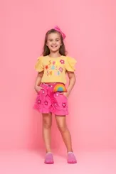 BLUSA CROPPED MALHA SUNSHINE PITUCHINHUS 24925