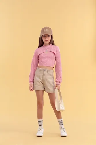 SHORT CARGO COM BARRA VANILLA CREAM 51181322022