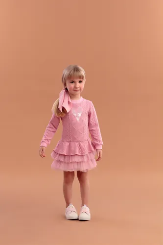 VESTIDO TRICOT COM BARRA TULE PETIT CHERIE 51113122218