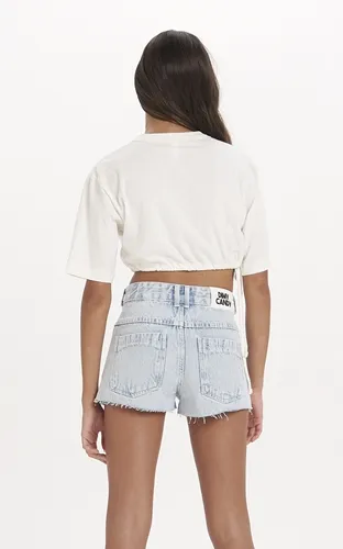 SHORT BOYFRIENDS COM BARRA A FIO E RECORTES DIMY SHO83421
